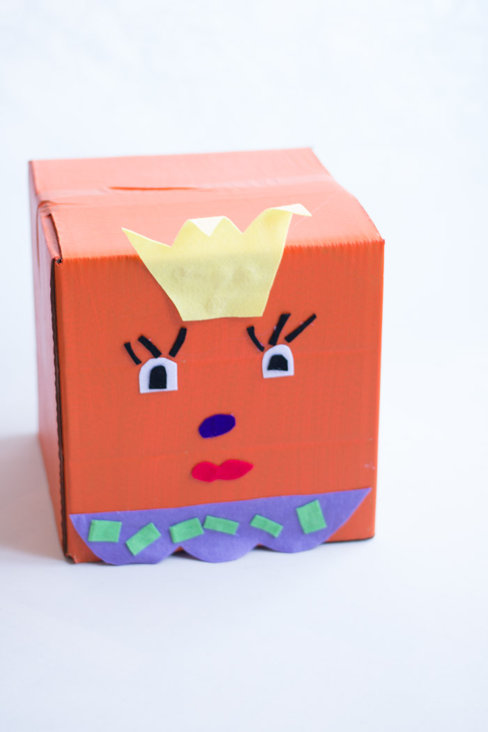 Disfraz Carnaval Cajas de cartón diy