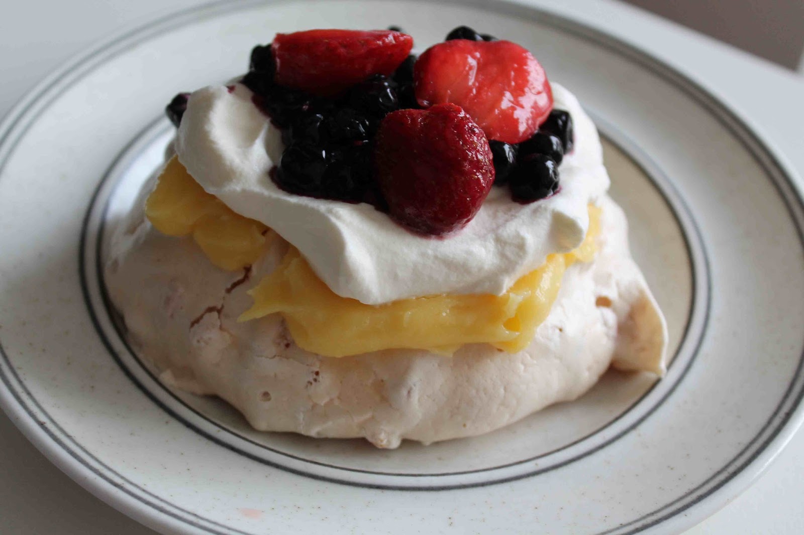 mini pavlova choklad mini pavlova choklad