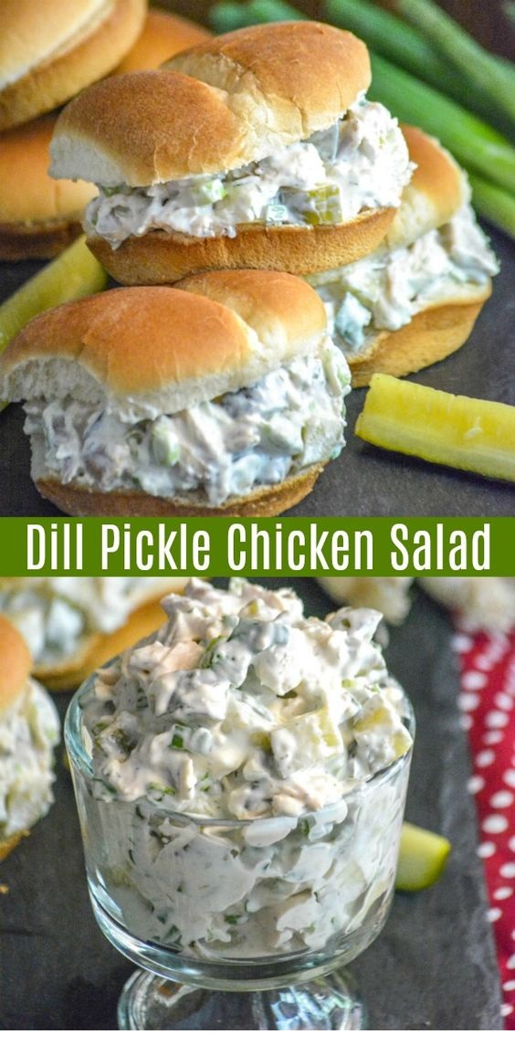Dill Pickle Chicken Salad