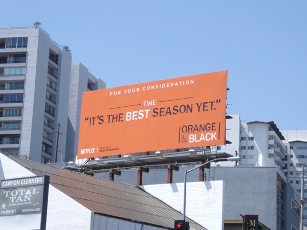 Orange is the New Black 2017 Emmy FYC billboard West Hollywood Orange New Black 2017 Emmy FYC billboard