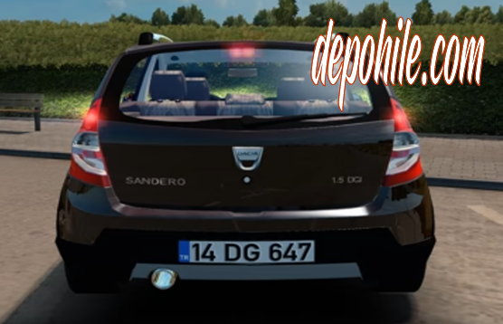 ETS2 Dacia Sandero (1.30) Araba Modu İndir 2018