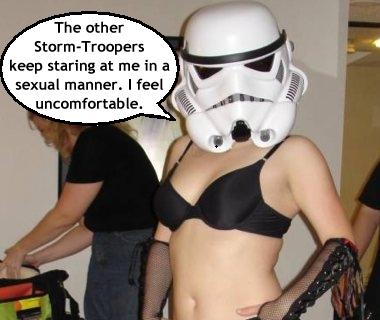 feminist storm trooper