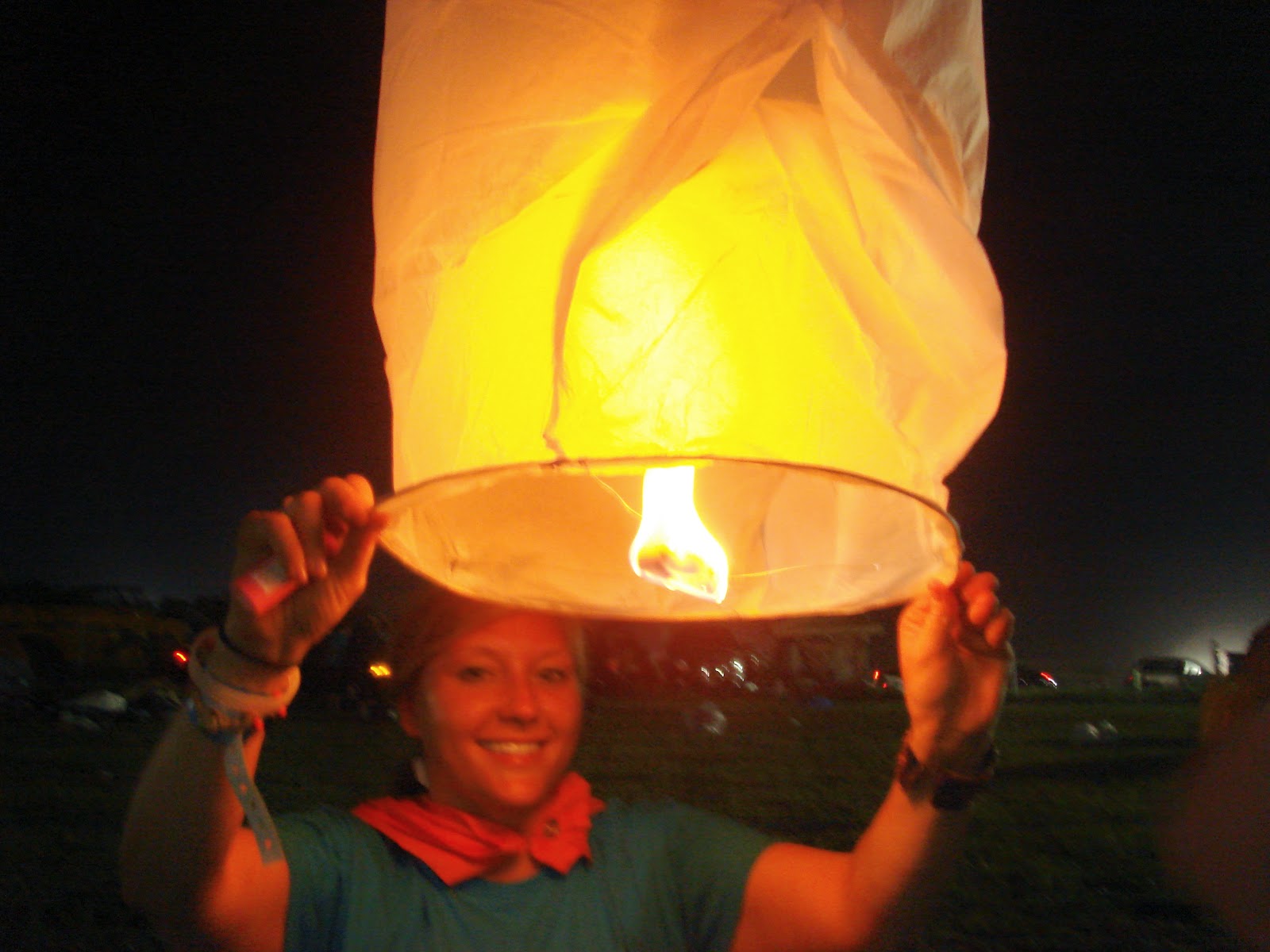 Chinese lanterns, Bonnaroo 2011