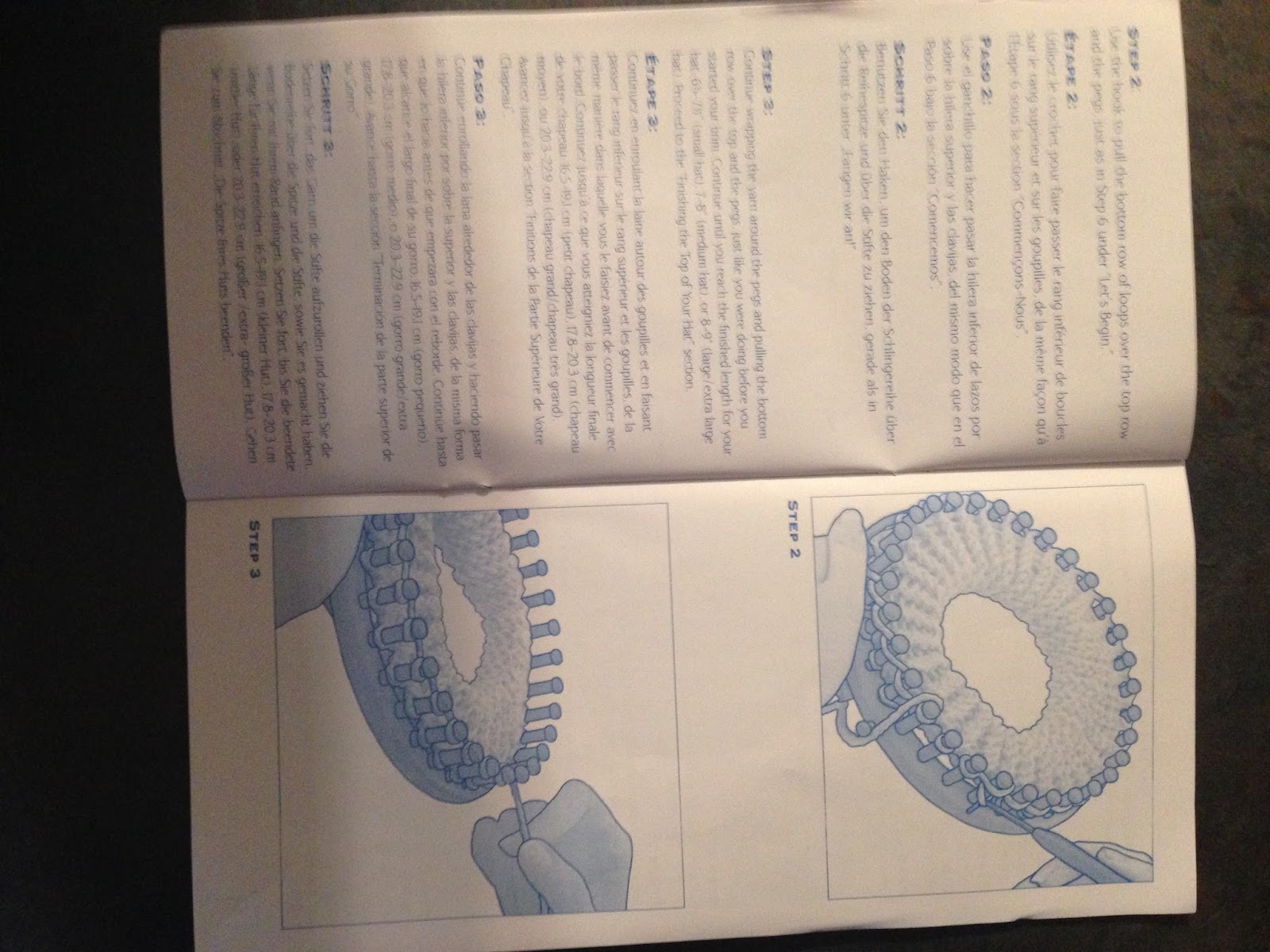The Knifty Knitter Round Loom Instructions
