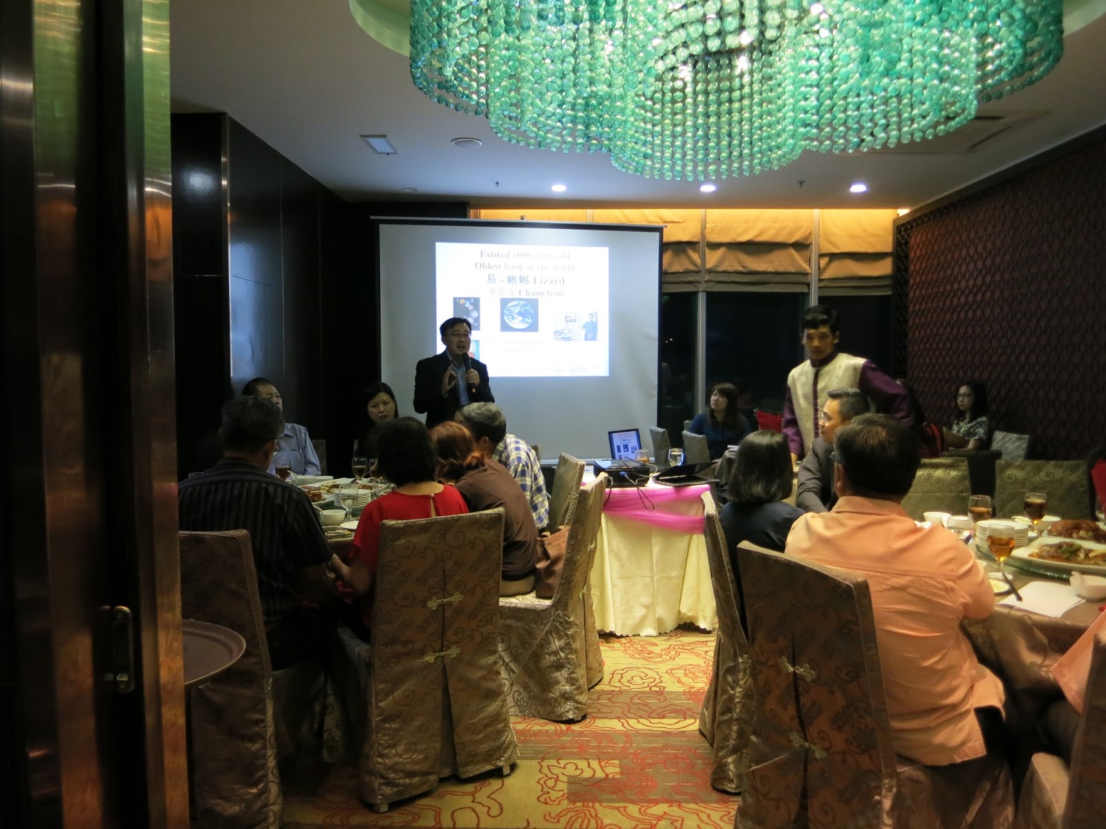 Feng Shui Feng Shui Speech for Standard Chartered Bank and Prudential