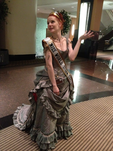 Steampunk Fashion From World Steam Expo 2012 with Gail Carriger
