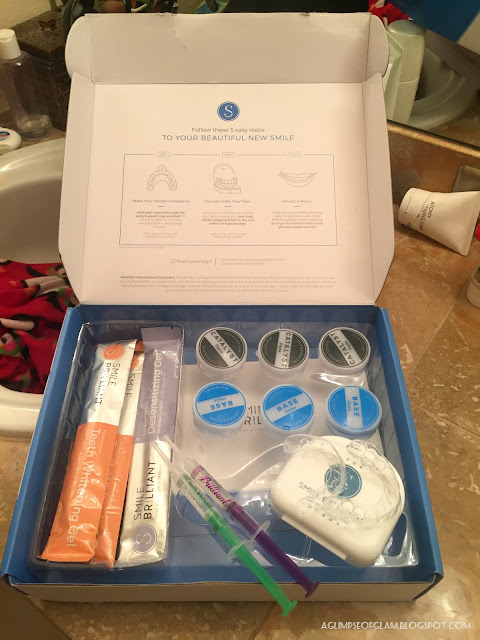Smile Brilliant Teeth Whitening Kit - Andrea Tiffany A Glimpse of Glam