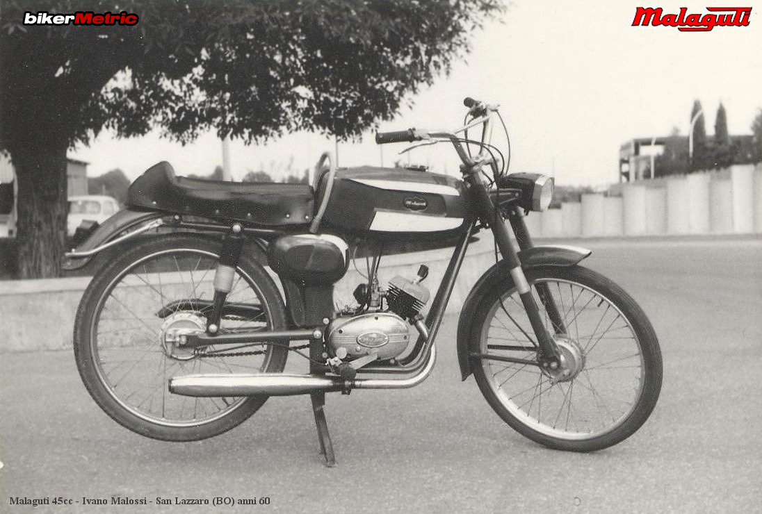 early 11970's malaguti 45cc moped