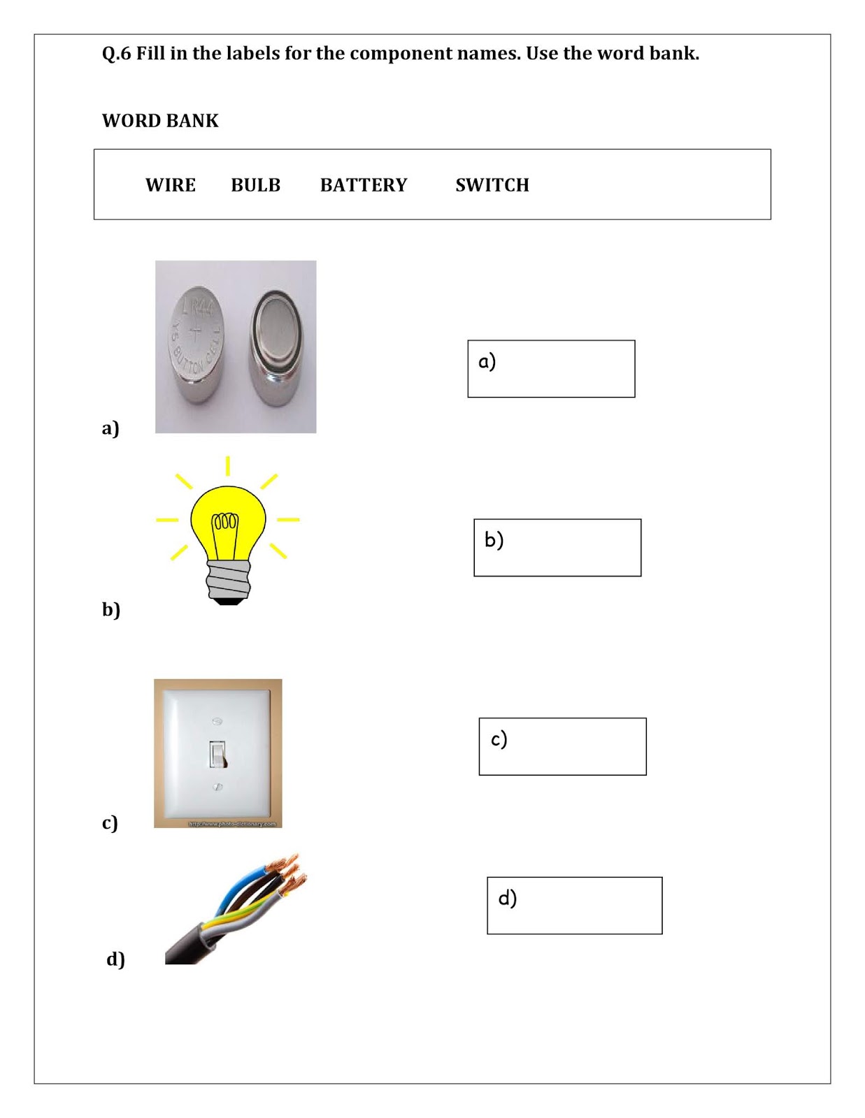 Printable worksheets for kindergarten picture