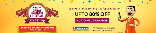 Amazon Great India sale Amazon Great India sale