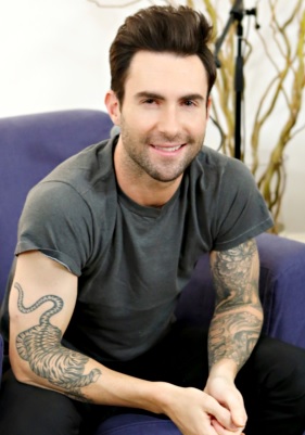 Adam Levine Foto de Adam Levine sonriendo