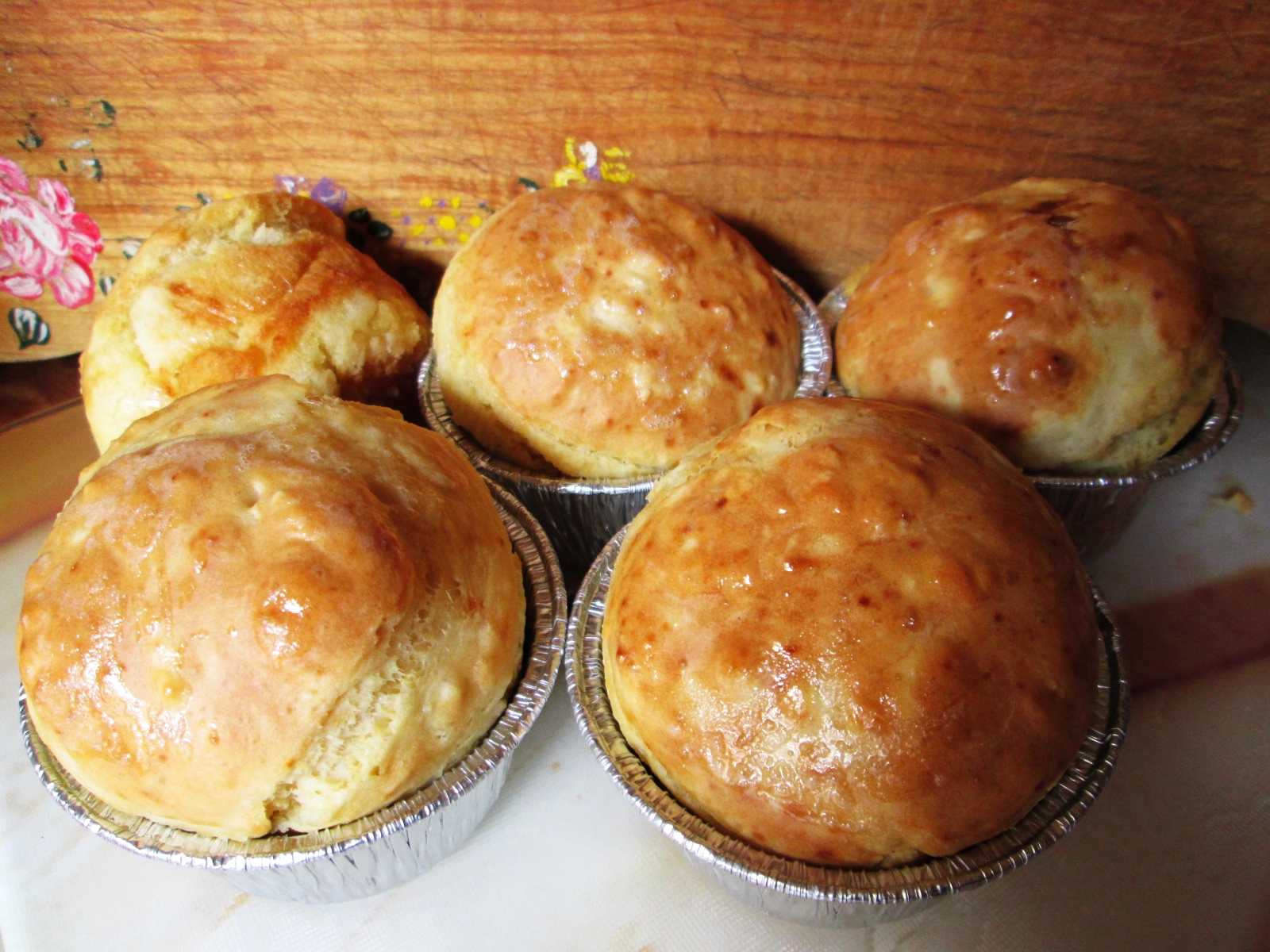 Proziaki pieczone sodziaki bułeczki z maślanki Tradycyjna kuchnia