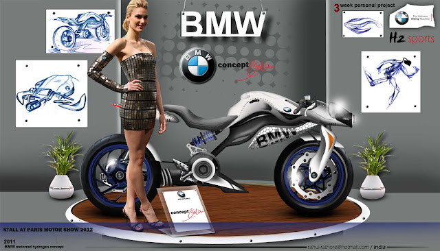 BMW H2 sports motorcycle concept by Rahul Rathore ( OUR READER ) BMW H2 SPORTS - 