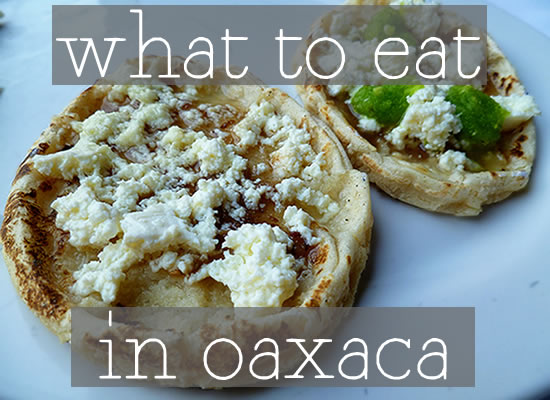 what to eat in oaxaca