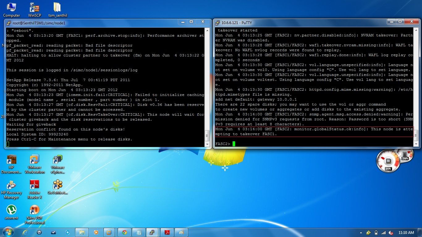Storage area networks NetApp Cluster Tutorial