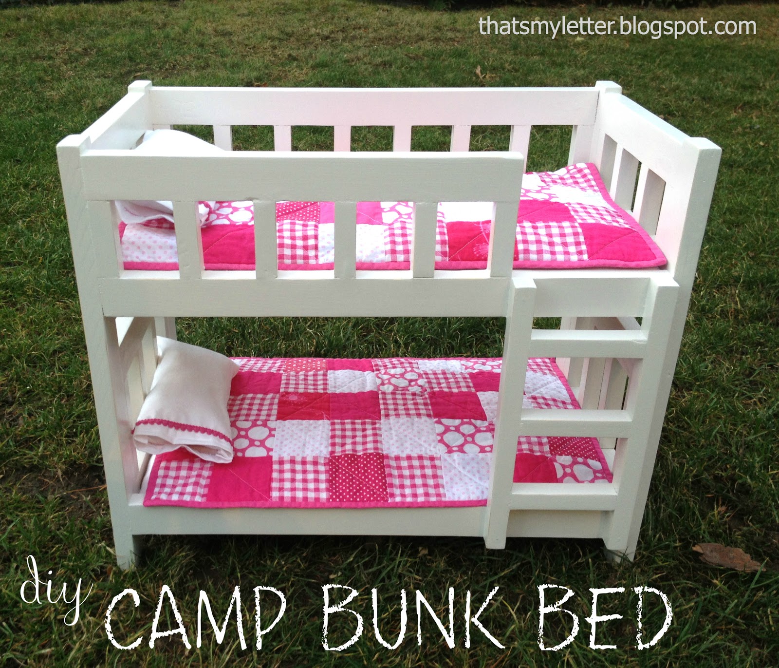 Diy Camp Bunk Bed For Dolls Jaime, American Girl Bunk Bed Plans