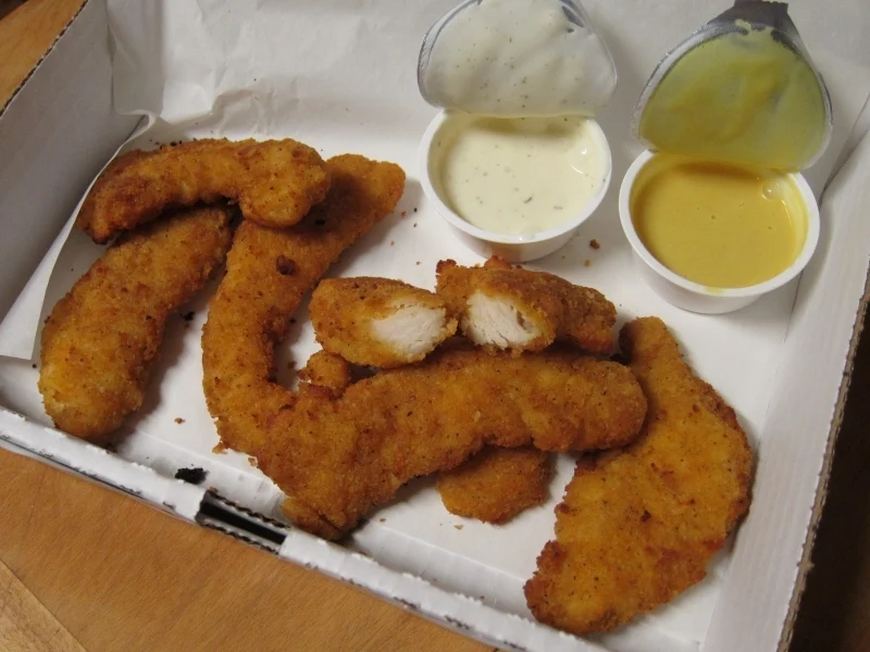 Review Papa John's Chicken Strips