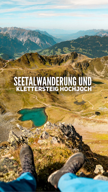 Seetalwanderung und Klettersteig Hochjoch | Silvretta Montafon | Der längste Klettersteig in Vorarlberg