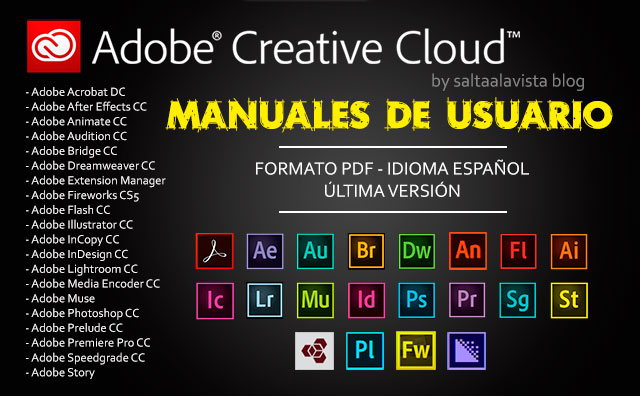 manuales de usuario en español de todos los programas adobe
