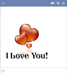 Facebook Chat Code For I Love You Emoticon