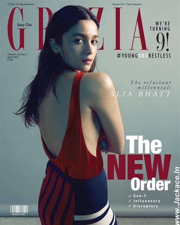 Alia Bhatt On The Latest Cover Of Grazia Magazine