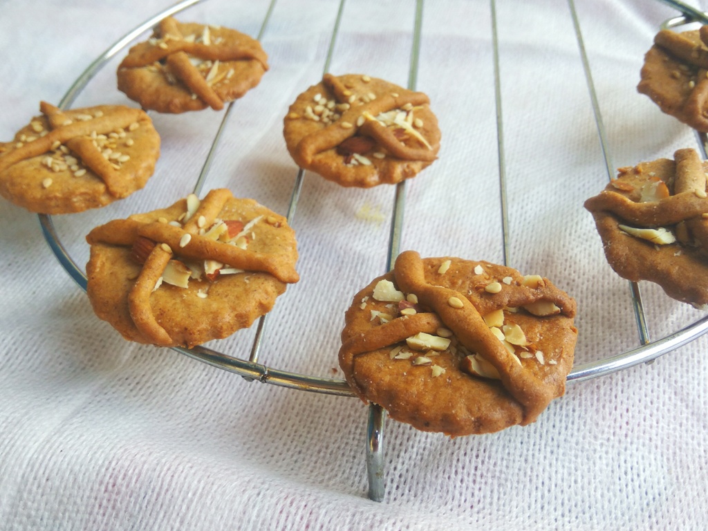 No Sugar Almond Butter Cookies With Oatmeal Crunchy Butterless Ginger