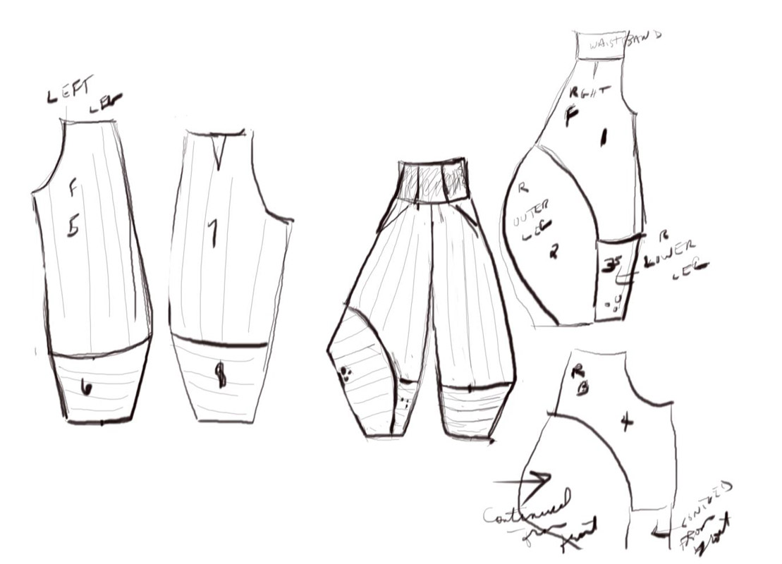 KATEEZ STUDIO Unusual Lantern pants