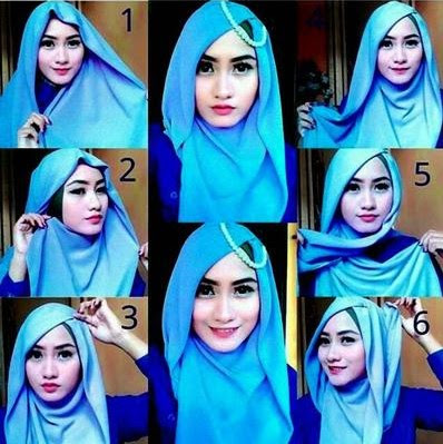 tutorial hijab pesta modern terbaru tutorial hijab pesta modern terbaru