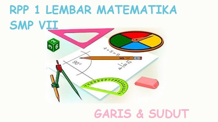 Download Contoh RPP 1 Lembar Matematika SMP Kelas VII