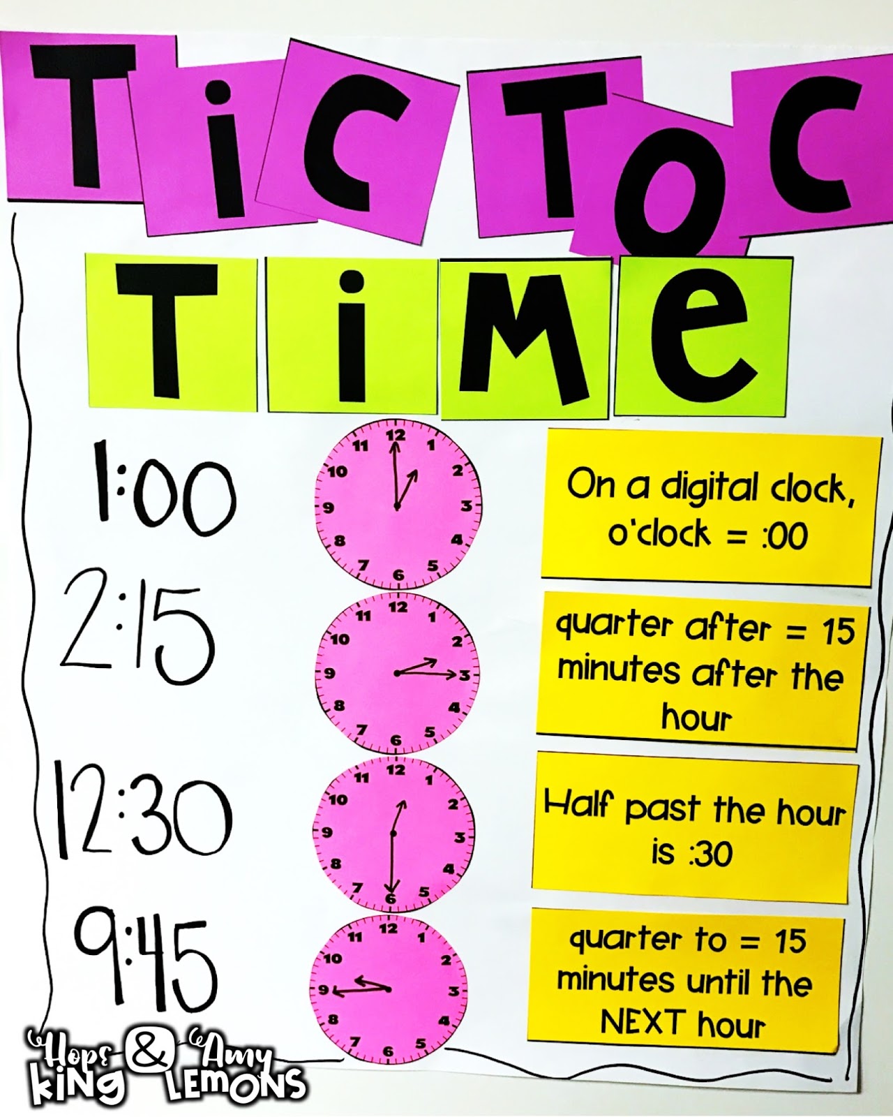 Telling Time Activities | Step into 2nd Grade with Mrs. Lemons | Bloglovin’