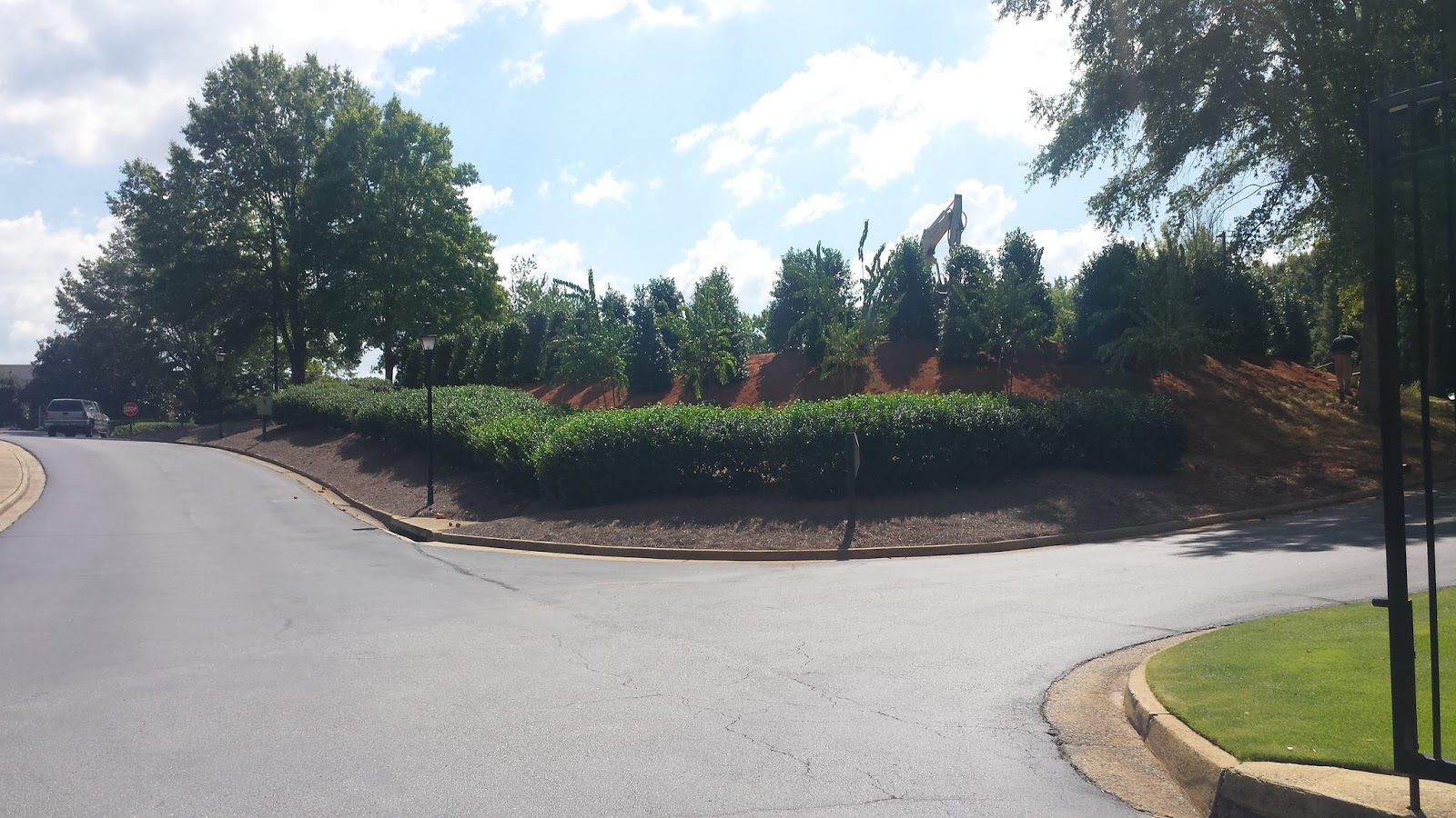 Marietta Country Club Grounds New Parking Lot is finished and now OPEN!