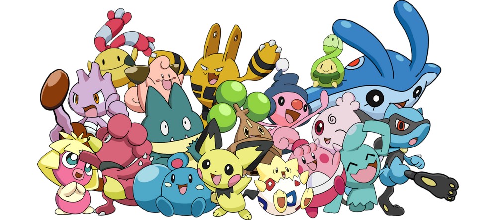 Pokémons da primeira e da segunda geração