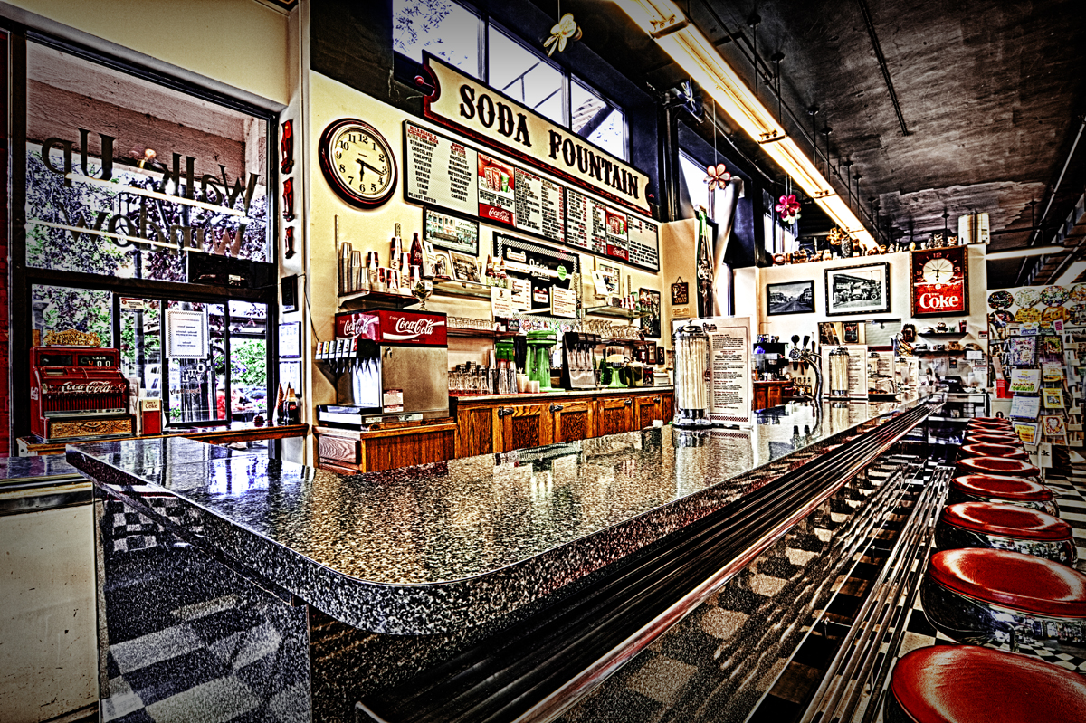 Rick Williams Photography Owl Soda Fountain Wenatchee Washington