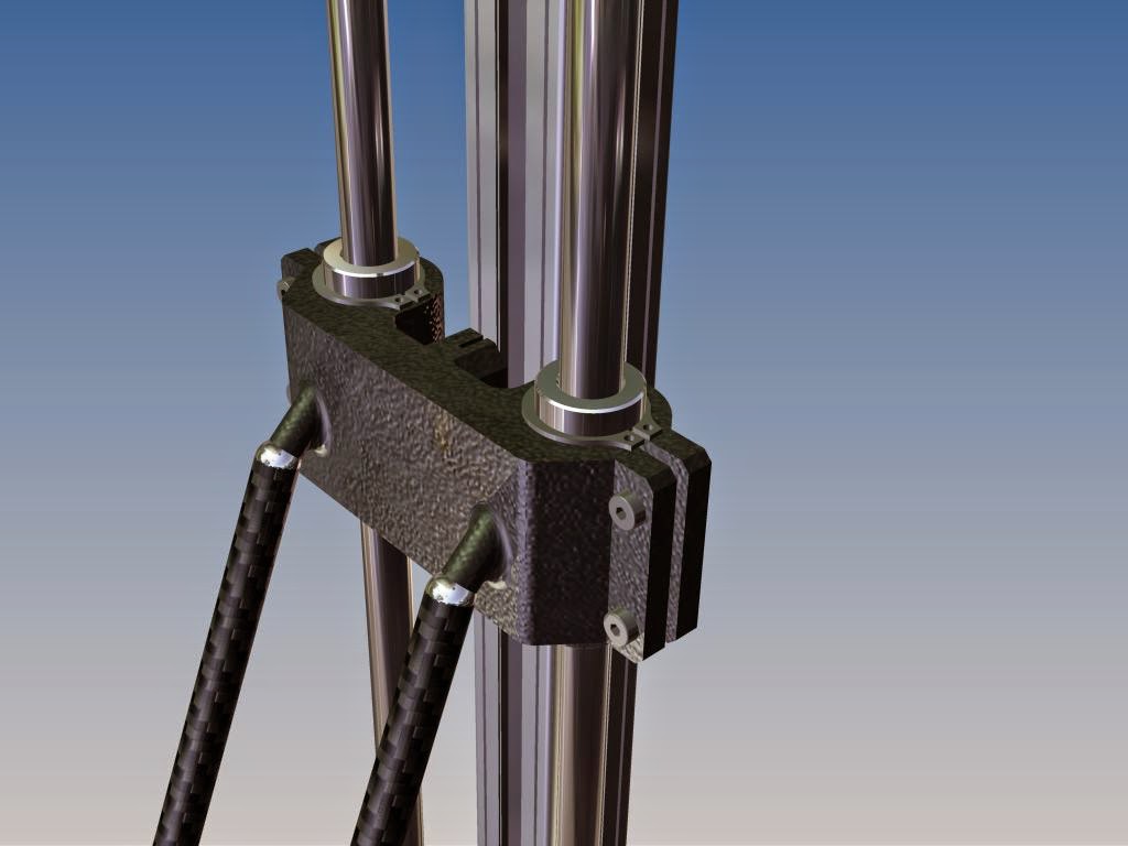 Delta 3D Printer Build and other Engineering stuff Linear Carriages