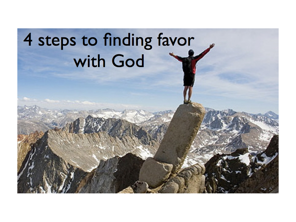Impact Tomorrow Today 4 steps to finding favor with GOD