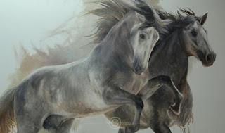 admirables-creaciones-de-cuadros-con-caballos pinturas-realistas-caballos
