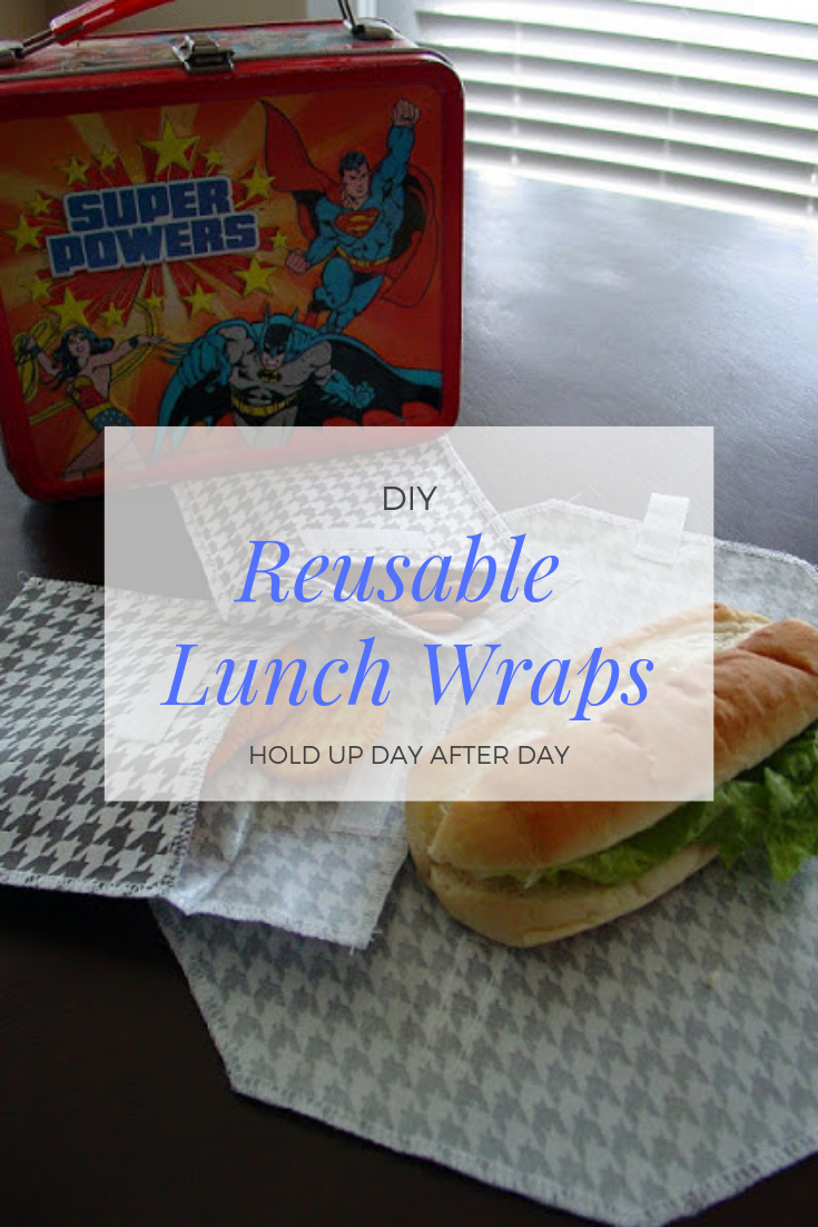 Lunch wraps and reusable storage bags