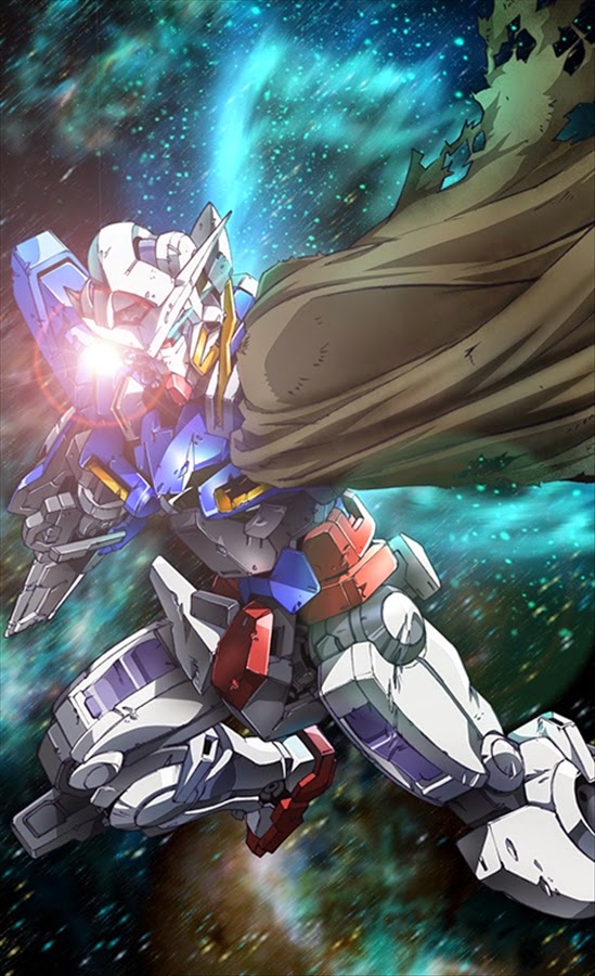 GN-001RE Gundam Exia Repair Wallpaper Poster Image - Gundam Kits