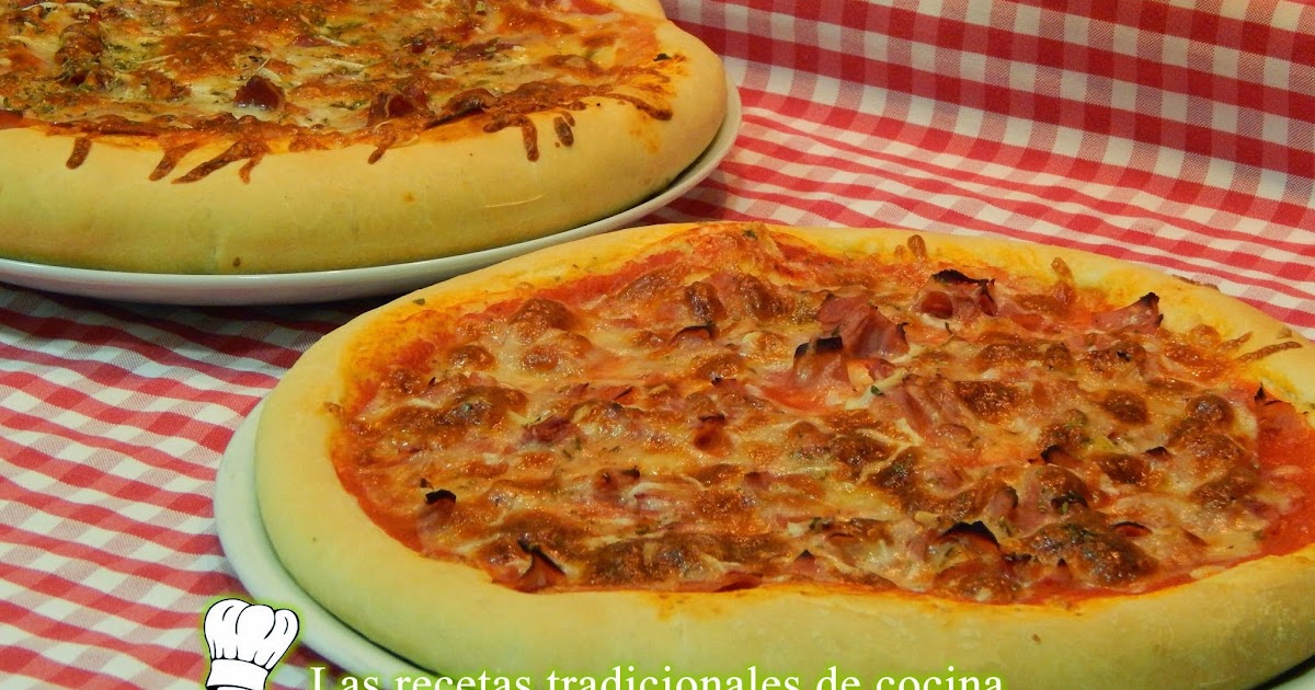 image of Receta de masa de pizza gruesa y esponjosa - Recetas de ...