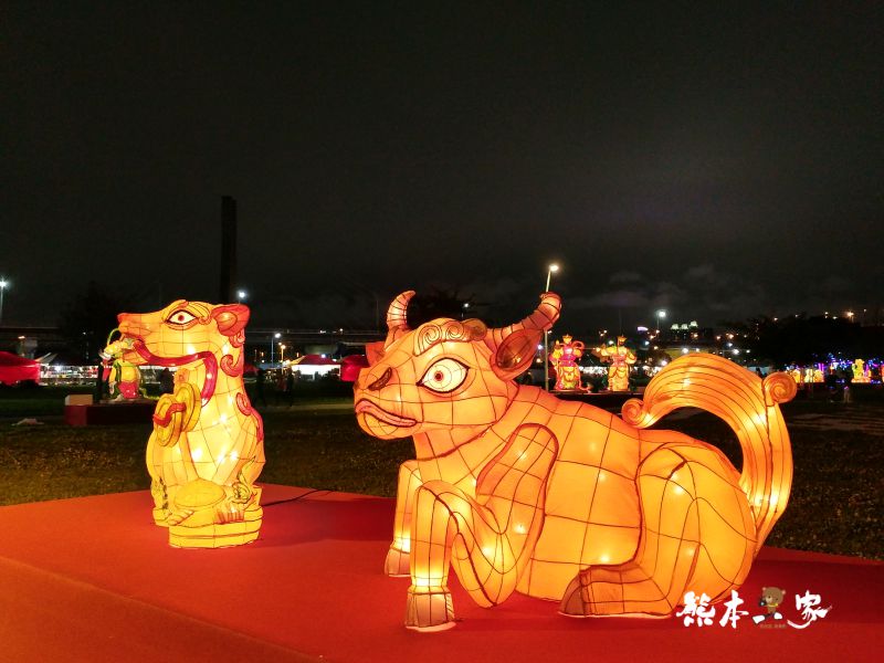 新北市祈福燈會豬福滿滿-元宵燈會活動|大台北都會公園|捷運三重站
