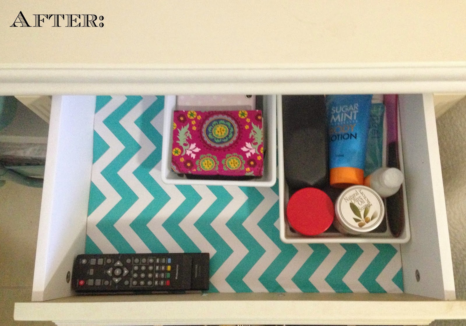 bizzydayz Organising on a Budget A Quick Bedside Drawer Tidy