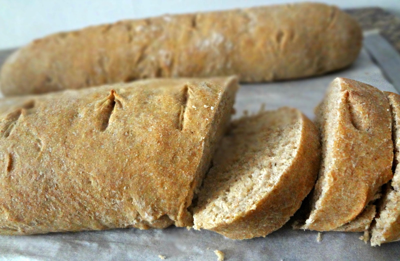 The Cooking Actress: Quick Wheat Baguettes-King Arthur Flour Review