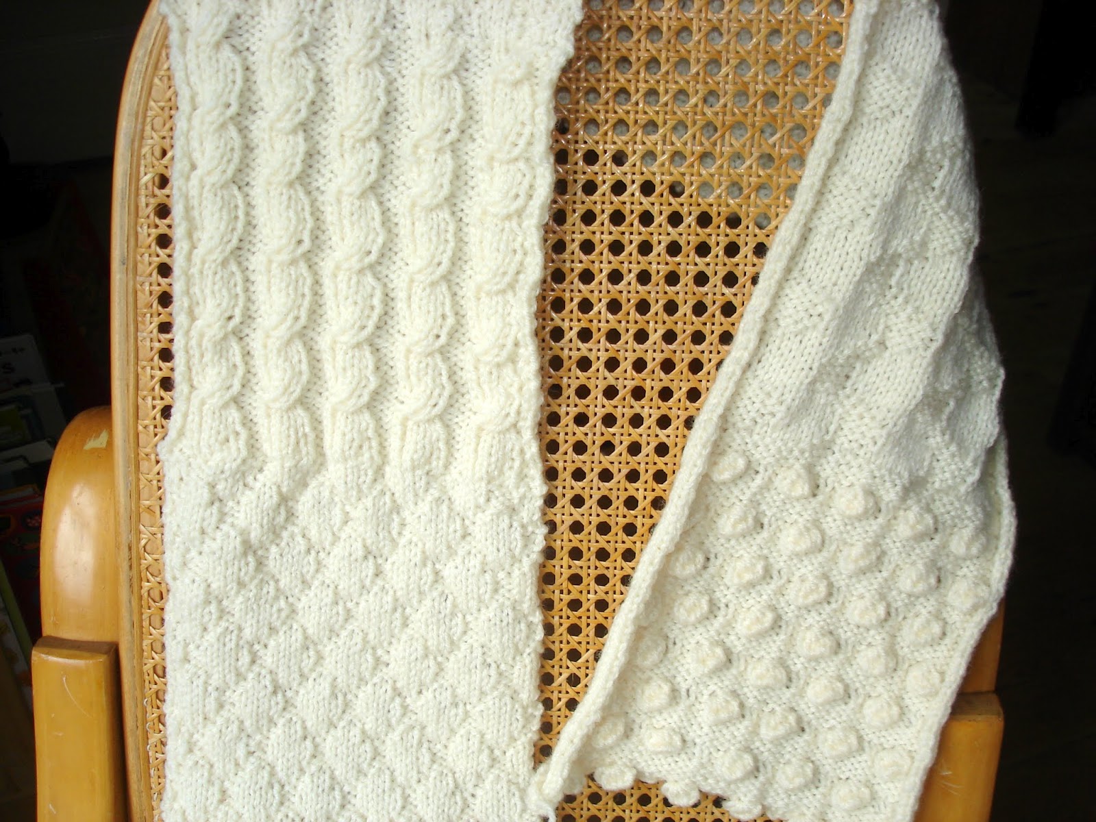 Mud Pies and Blue Skies: Knitted Sampler Blanket