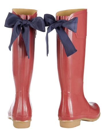 Shoe Daydreams: Want the Joules Posh Wellies with Bows?