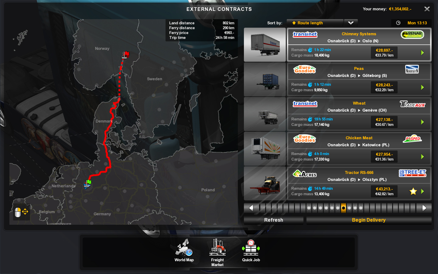 Scs Software S Blog Euro Truck Simulator 2 Update 1 24 In Open Beta