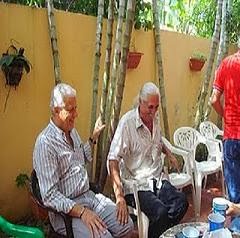 En uno de los cumpleaños de Henry martínez en San Cristóbal
