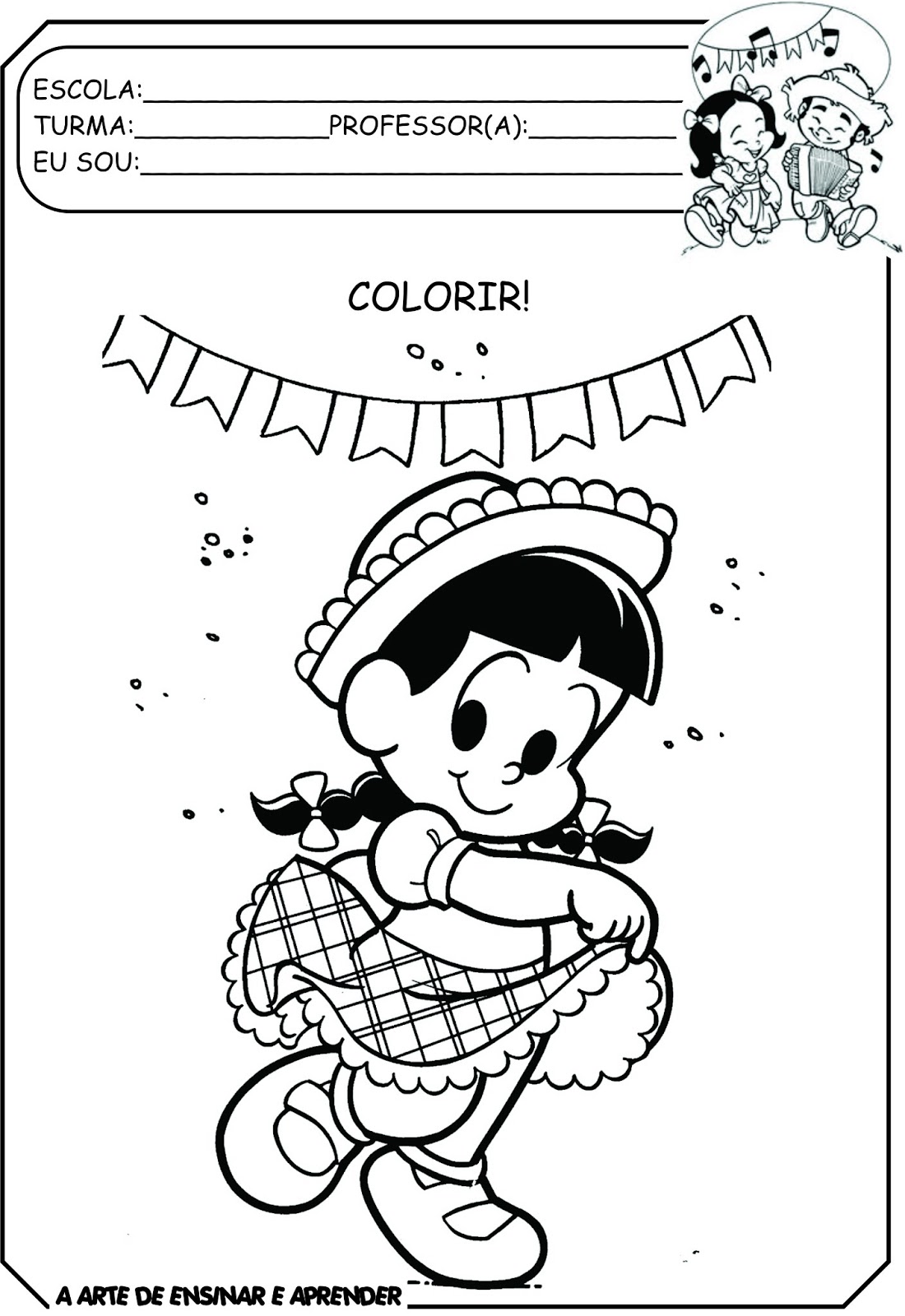 Vamos colorir bem bonito - Ler e Aprender  Atividades de colorir,  Atividades para maternal, Colorir