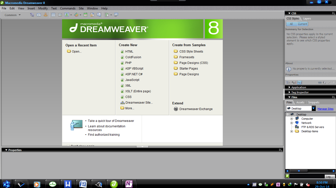 How to change macromedia dreamweaver 8 language to english How to change macromedia dreamweaver 8 language to english