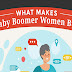 What Makes Baby Boomer Women Buy #infographic