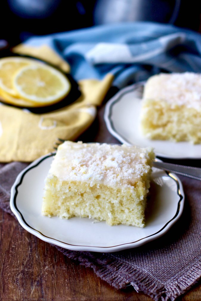 lemon buttermilk sheet cake